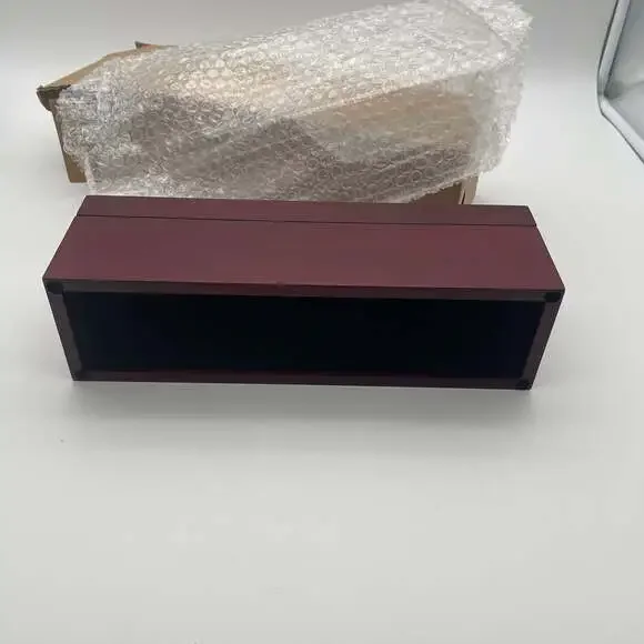 Guardhouse Wood Coin Display Box for 25 Certified Coin Slabs - Mahogany Finish